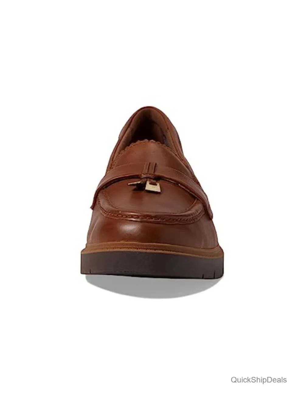 Women's Faux Leather Slip-On Loafer Flat 1.6
